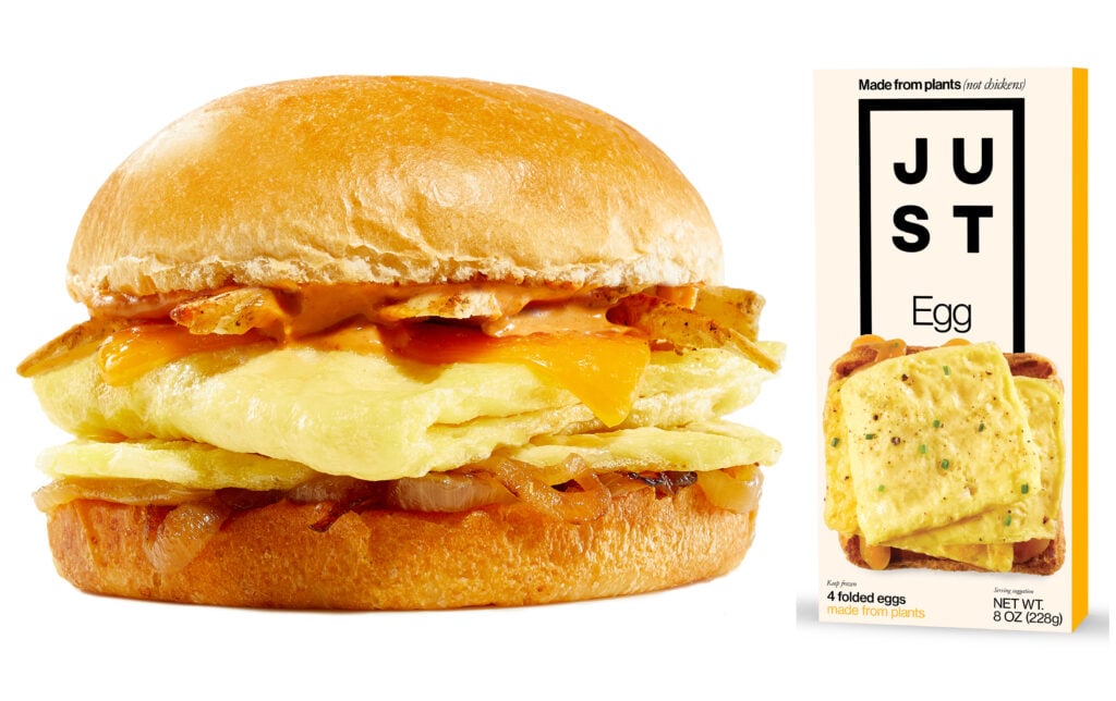 The JUST Vegan Liquid Egg Begins Rolling Out to Safeways Across