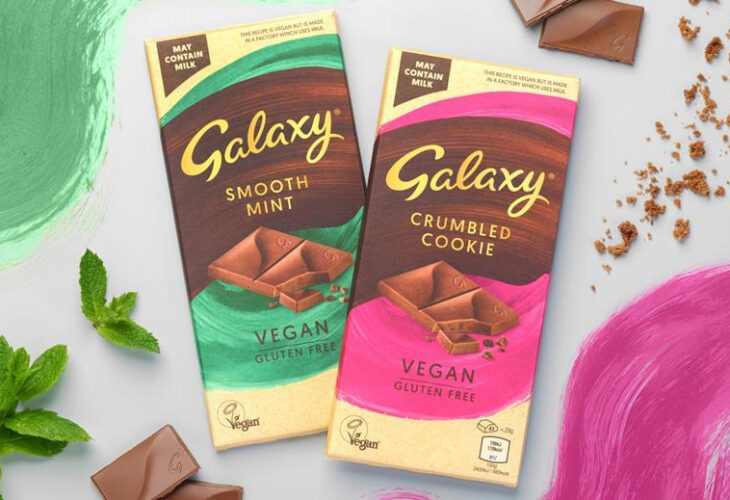 Galaxy vegan chocolate
