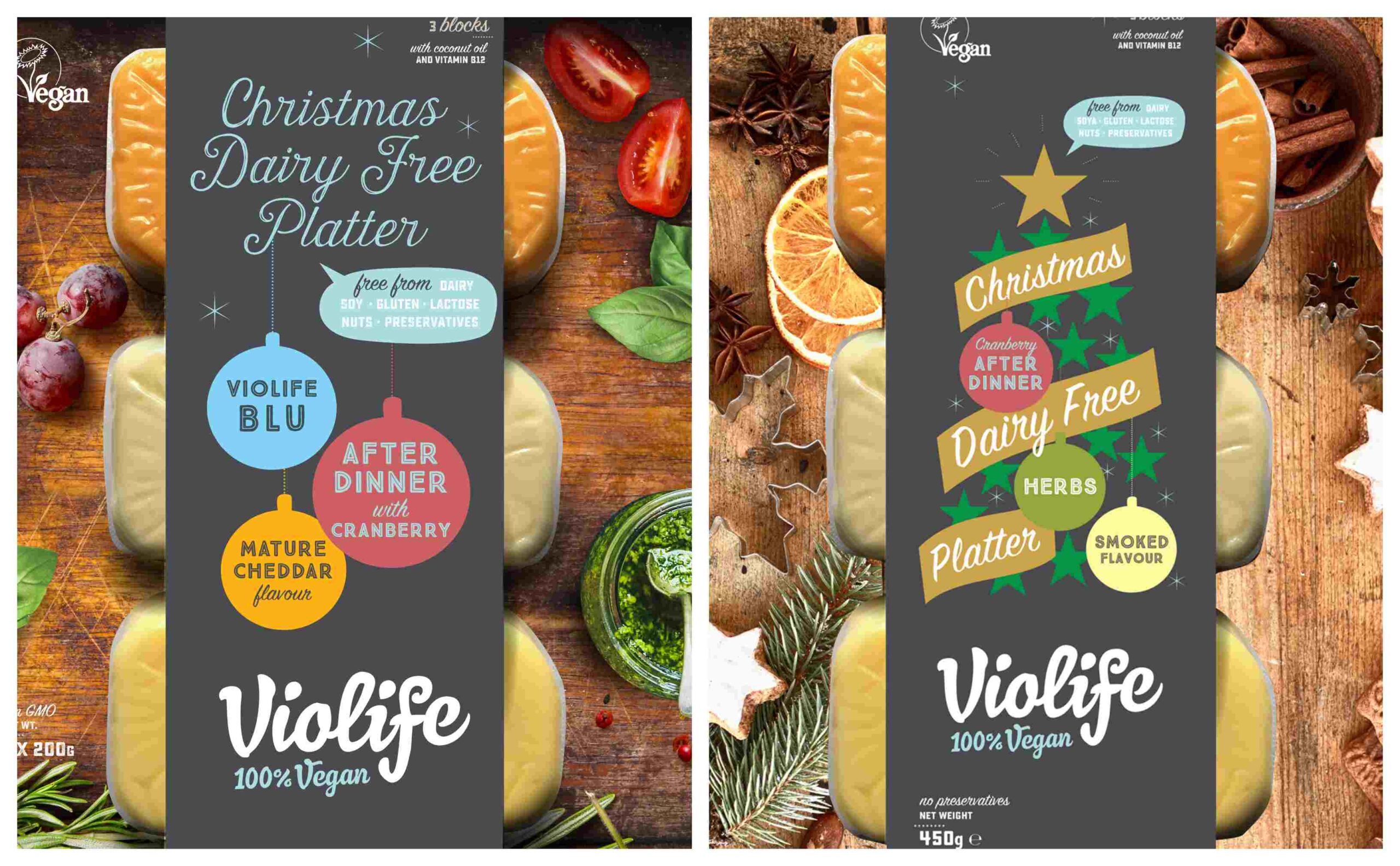 violife christmas platter