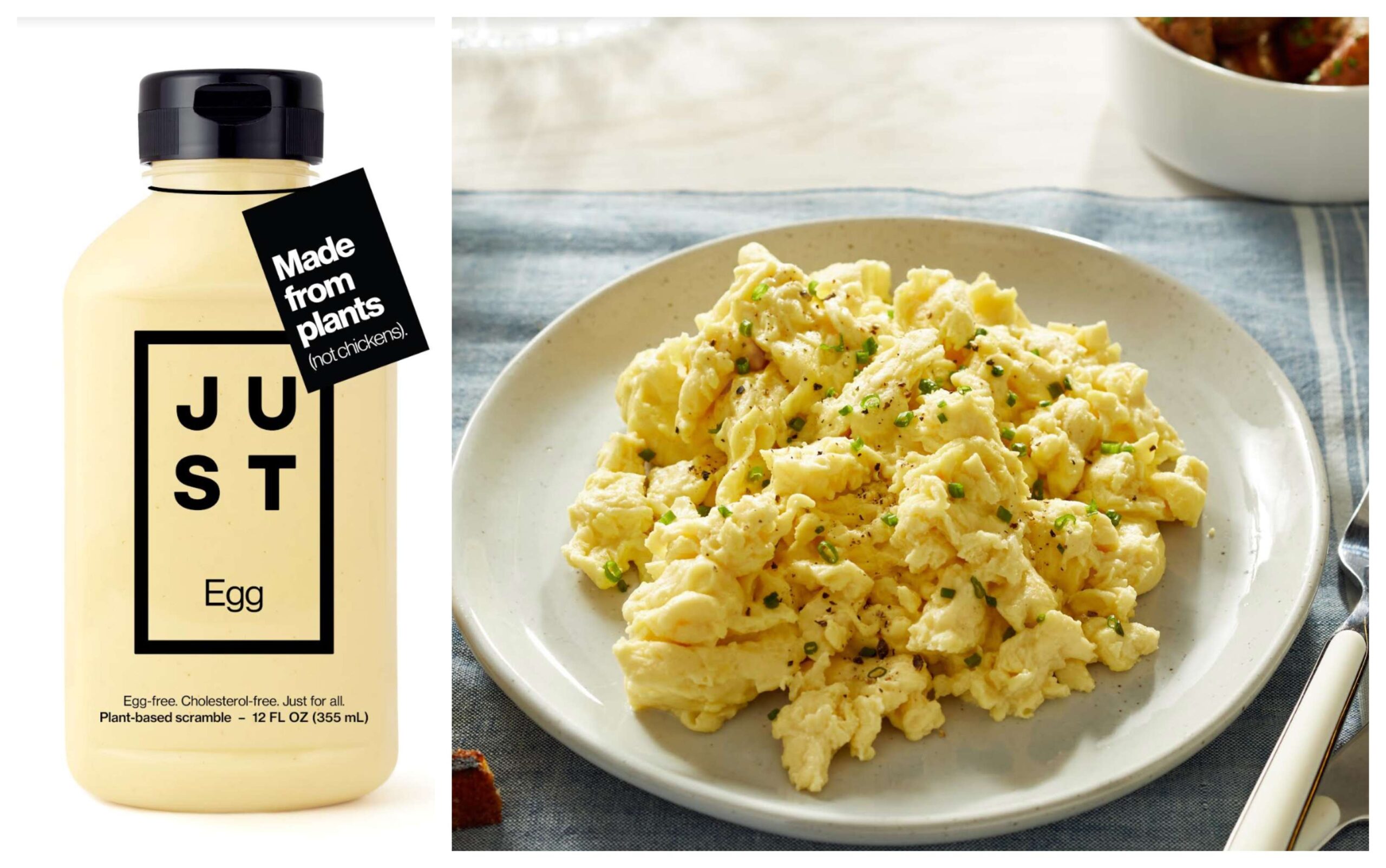 Just Egg, Plant-Based Scramble - 12 fl oz