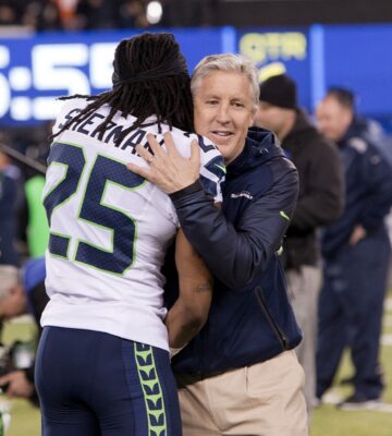 Seattle Seahawks head coach Pete Carroll