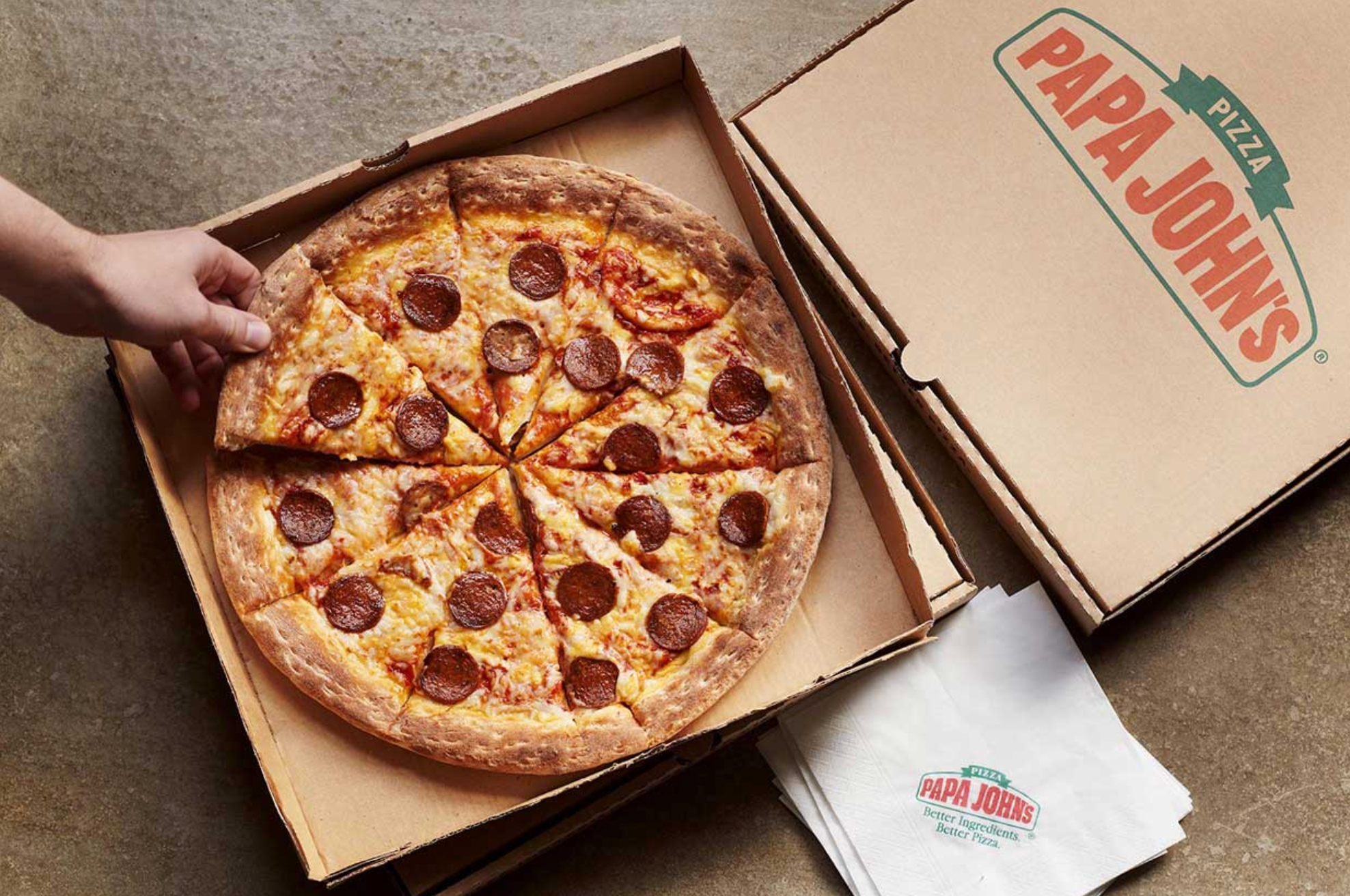 Papa John's Launches 4 New Meaty Vegan Pizzas With Pepperoni And Sausage