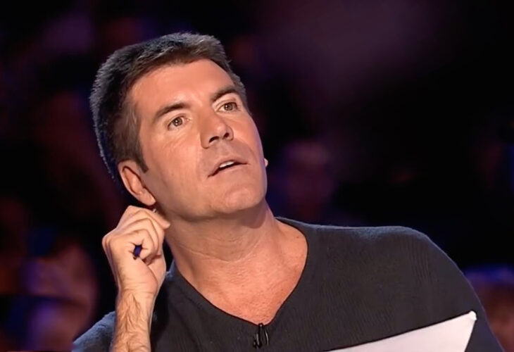 Simon Cowell on the X-Factor