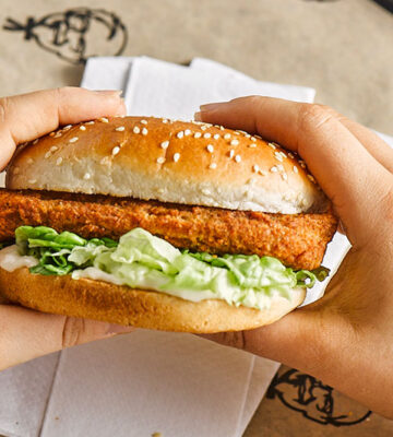 KFC's plant-based Vegan Burger