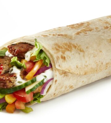 Subway vegan wrap