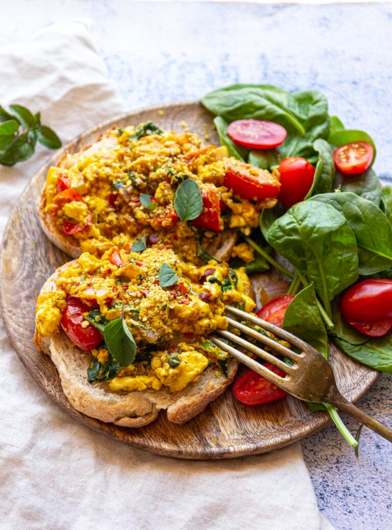 Simple Vegan Tofu Scramble - Plant Based News