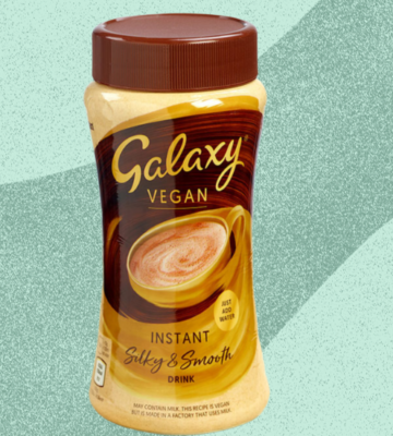 Galaxy vegan hot chocolate