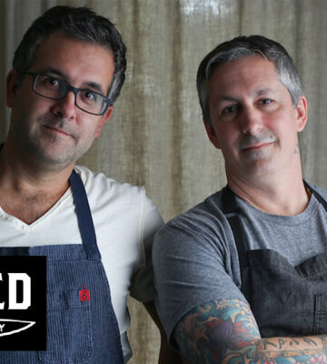 Derek and Chad Sarno who created Wicked Foods