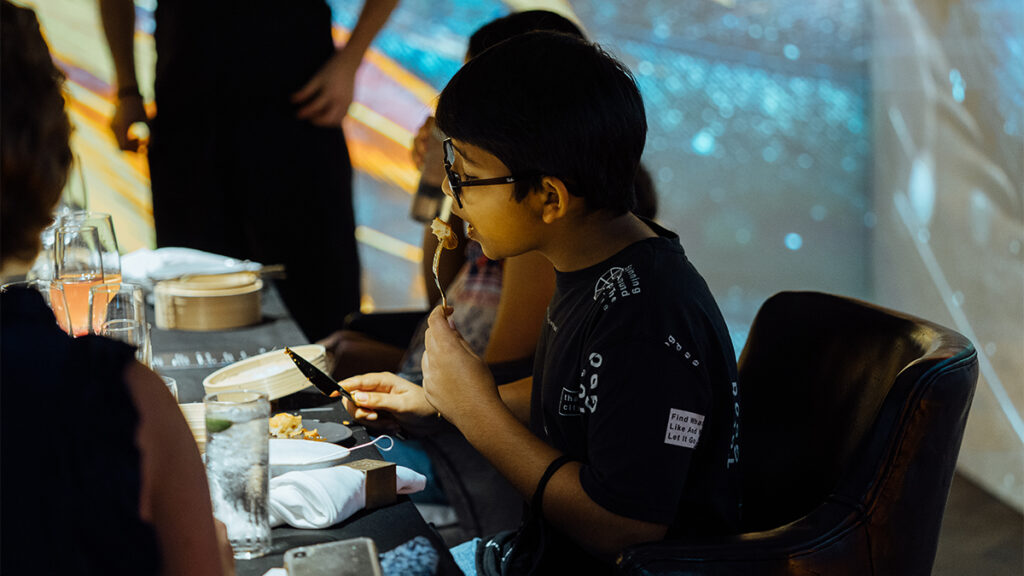 11 year old eating cultured meat