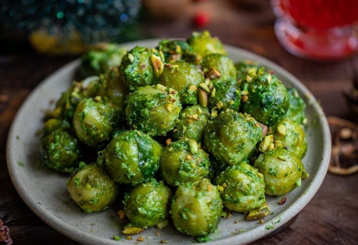 Pesto Brussel Sprouts