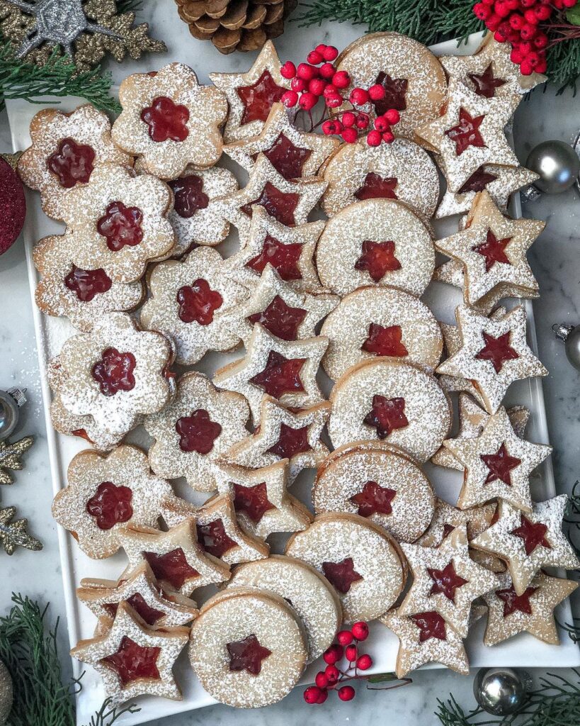 linzer cookies