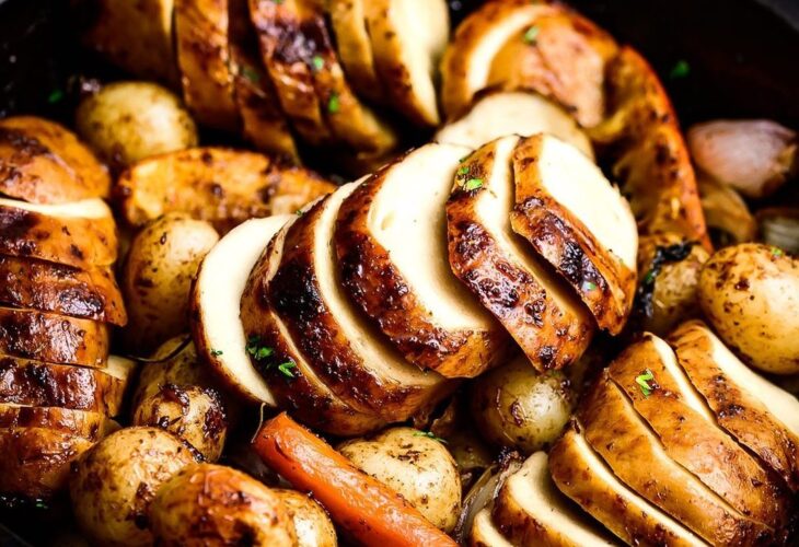 vegan roast chicken
