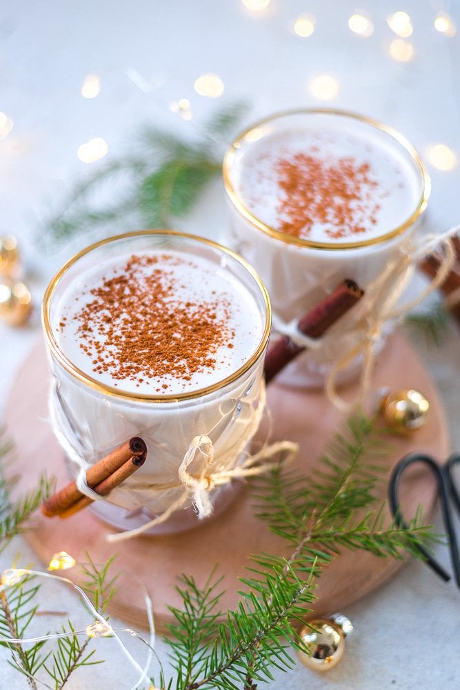 easy vegan eggnog