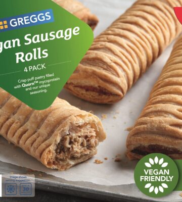 Greggs vegan sausage roll