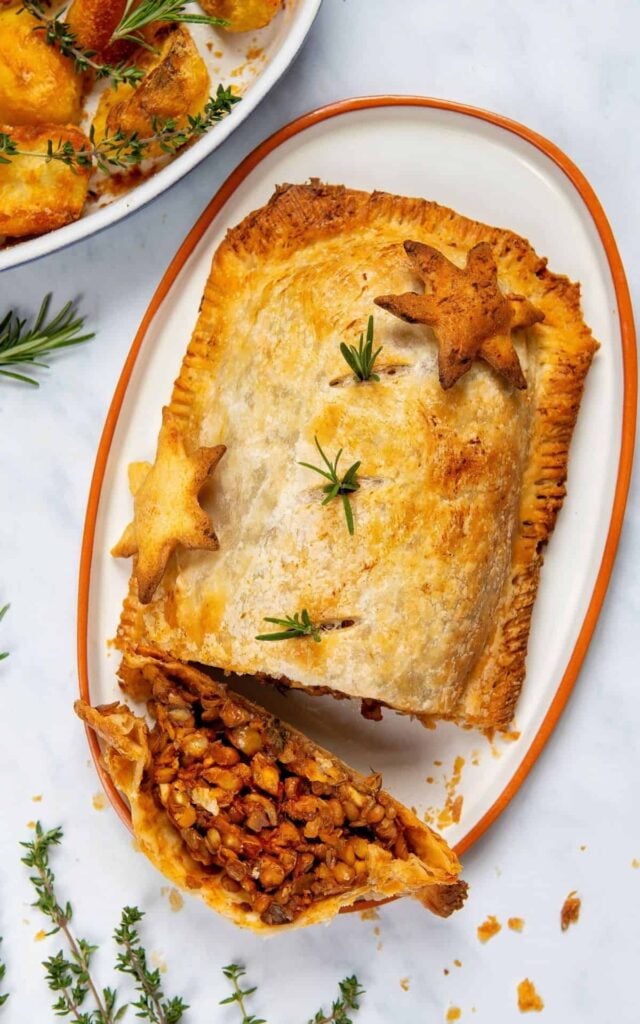 Easy Vegan Lentil Wellington Recipe