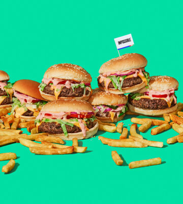 impossible foods meat-free burgers