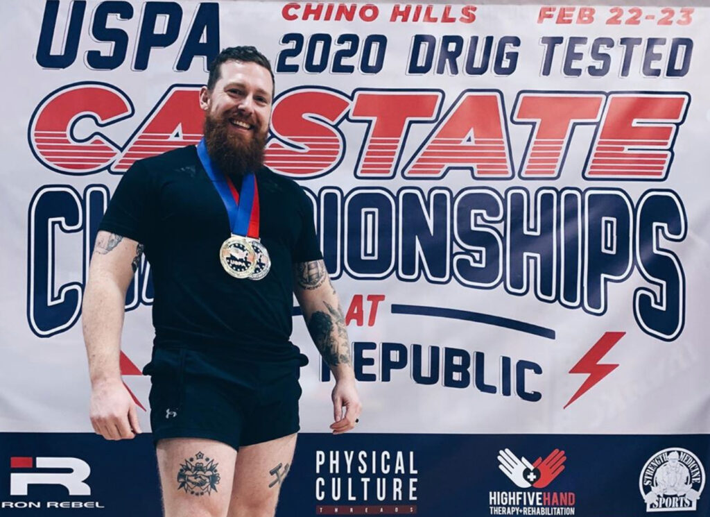 Powerlifter Nick Squires