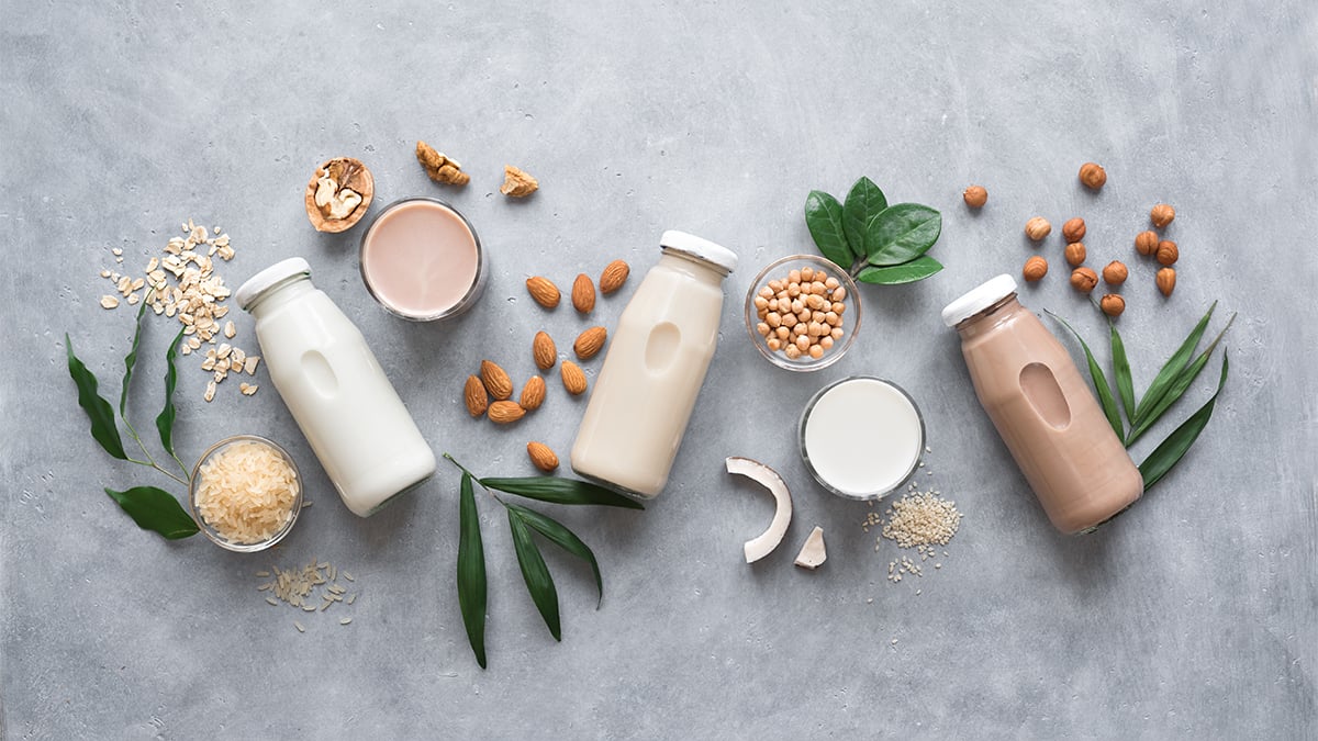 what plant-based milk is healthiest?