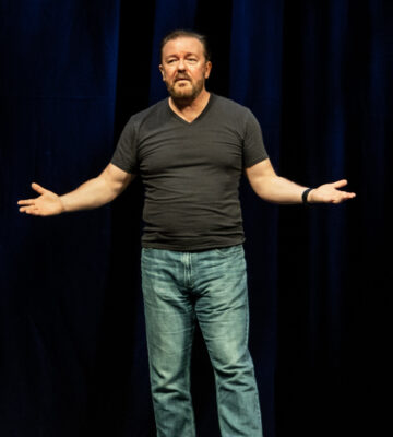 Ricky Gervais confirms he had a vegan Christmas dinner this year