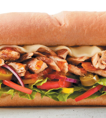 Subway's vegan chicken sub