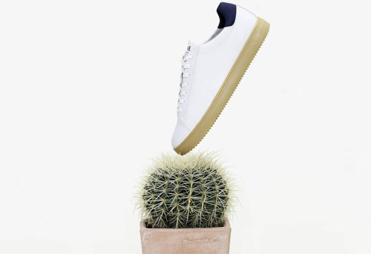 Vegan cactus leather sneakers