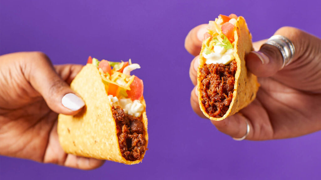 Taco Bell vegan meat made from oats