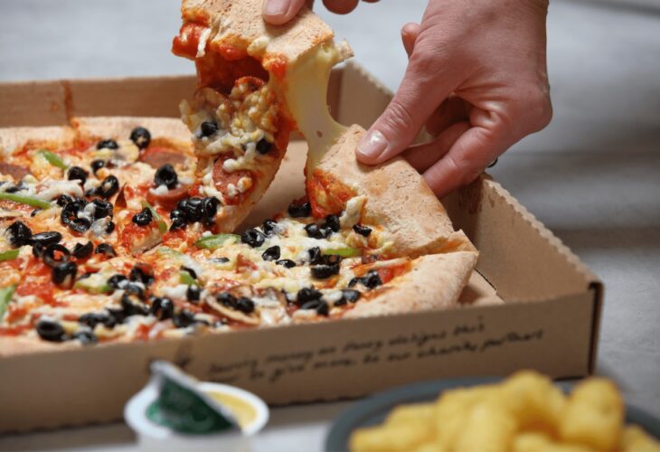 Vegan stuffed crust