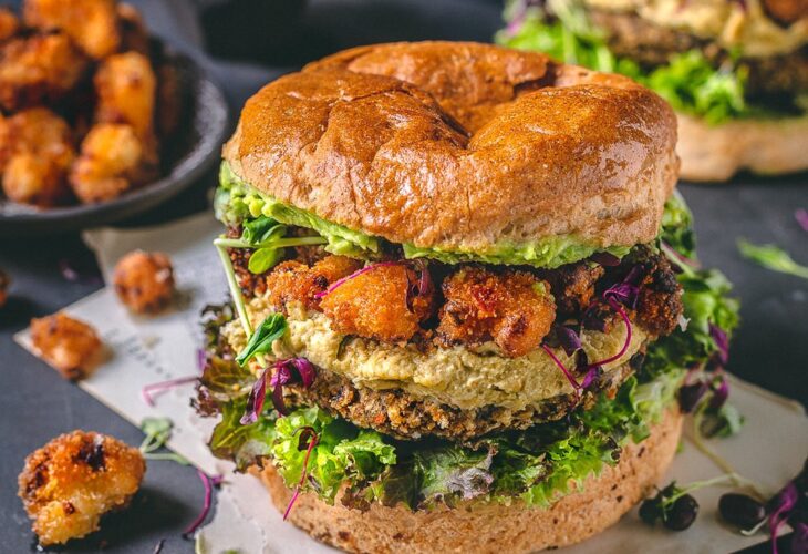 Tempeh Black Bean Burger