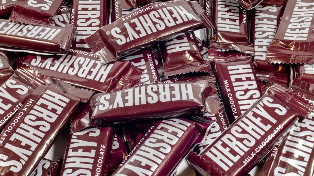 Hershey plant-based chocolate