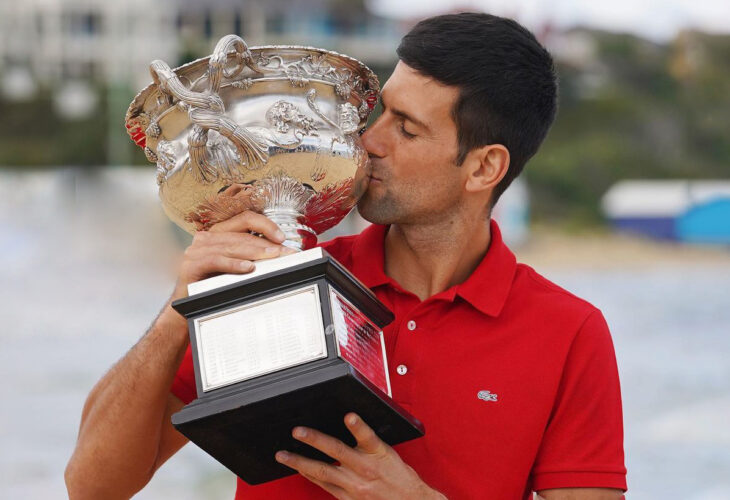 Plant-Based Tennis Pro Novak Djokovic Wins Record-Extending 9th Australian Open