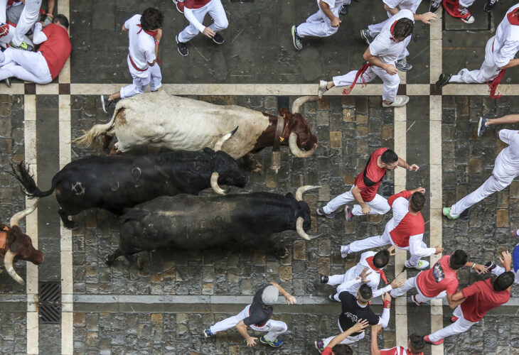 The Running of the Bulls event