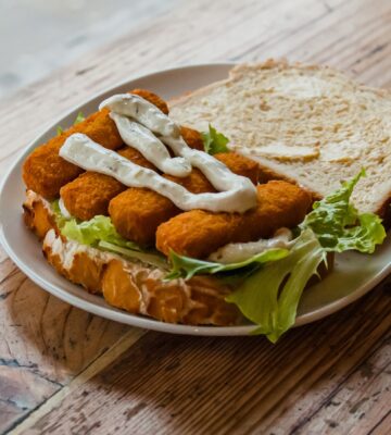 Vegan fish fingers from Moving Mountains
