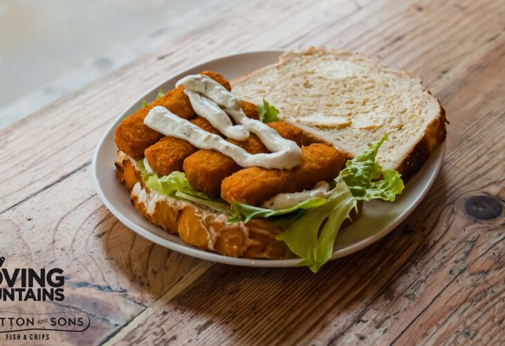 Vegan fish fingers from Moving Mountains
