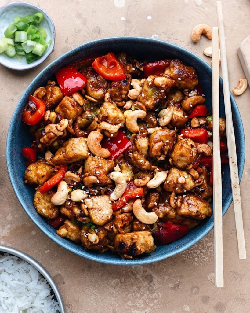 Cashew Tofu Stir Fry