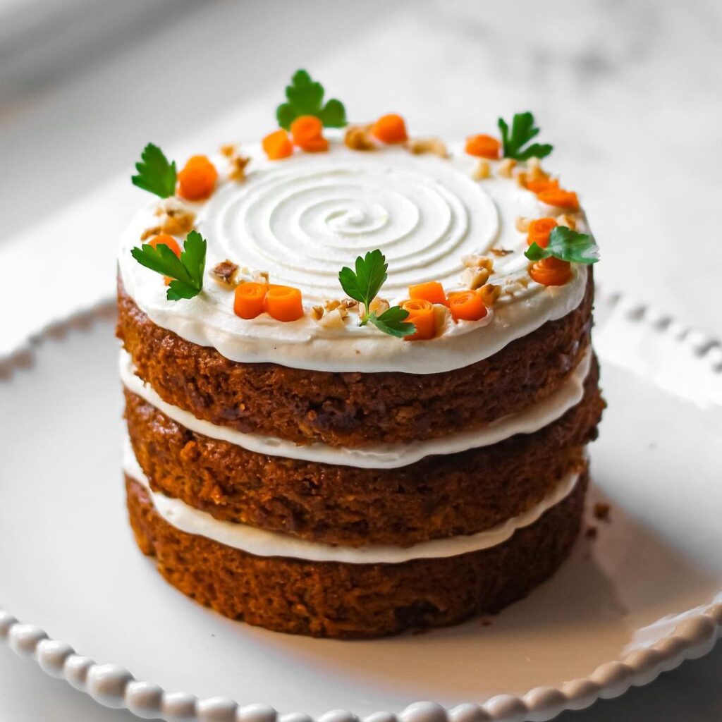 VEGAN CARROT CAKE