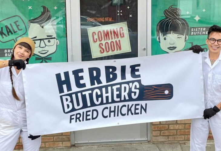The Herbivorous Butcher will open a fried chicken restaurant this spring, following the success of the vegan butcher business