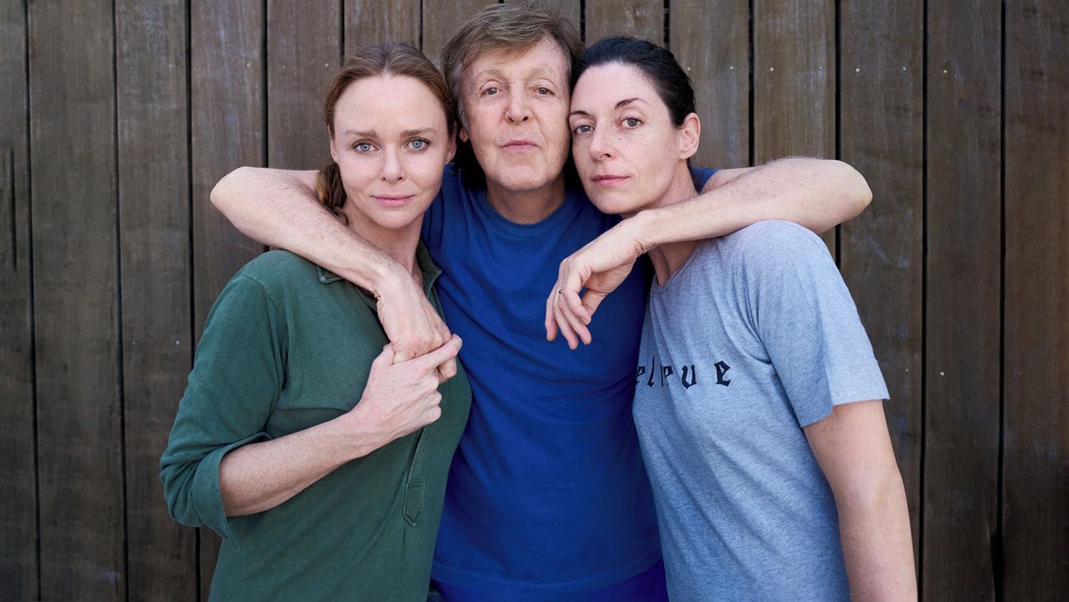 Paul, Stella and Mary McCartney