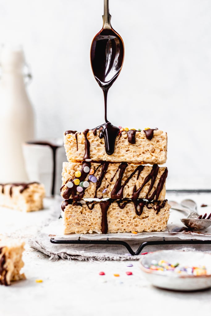 Vegan Protein Rice Crispy Bars