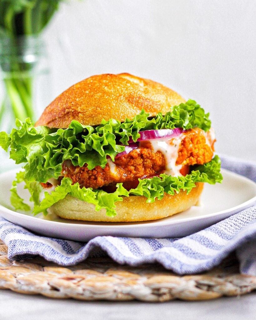 BUFFALO CAULIFLOWER SANDWICH