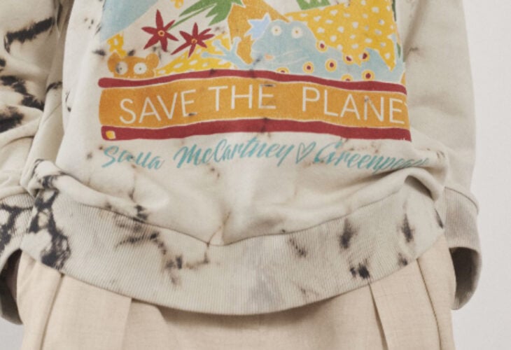 Stella McCartney has launched a capsule collection in coalition with Greenpeace's campaign to stop deforestation in the Amazon