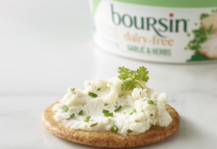 Dairy Giant Boursin Launches New Vegan Cheese Spread Amid Plant-Based 'Boom'