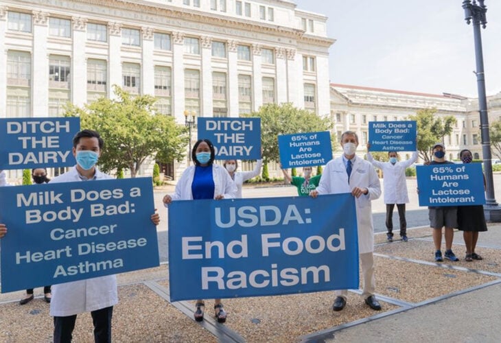 'End Food Racism': Doctors File Lawsuit Against USDA Over Dietary Guidelines Promoting Cow's Milk