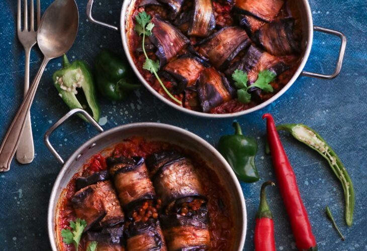 eggplants roll-ups