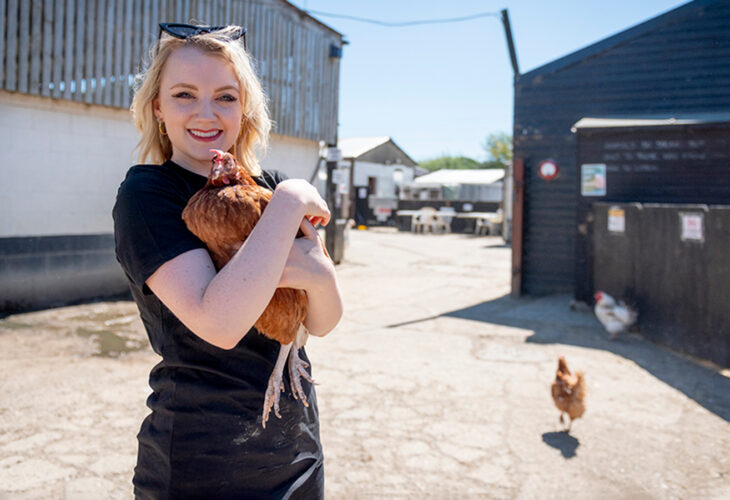 'It's Chaos': Harry Potter Star Evanna Lynch Goes Undercover In Chicken Factory Farm