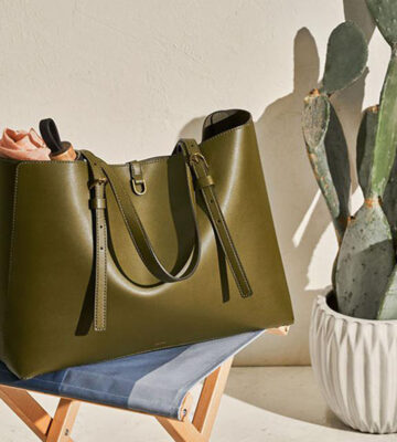 Fossil Launches Vegan Leather Bags Made From Cacti