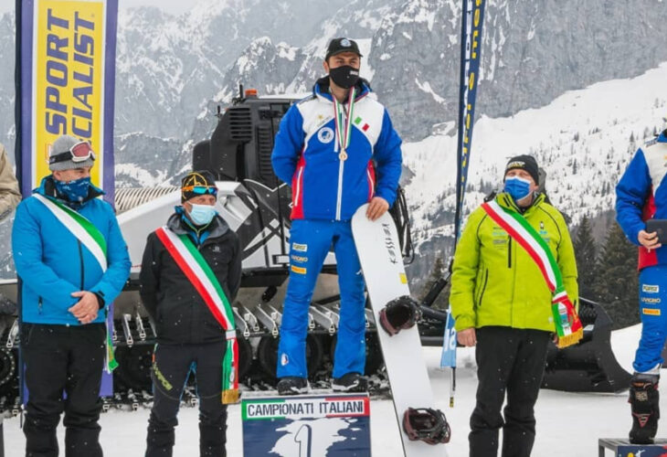 Vegan athlete Tommaso Leoni snowboards to victory in a leading Italian competition, and credits his vegan diet for improved physical performance