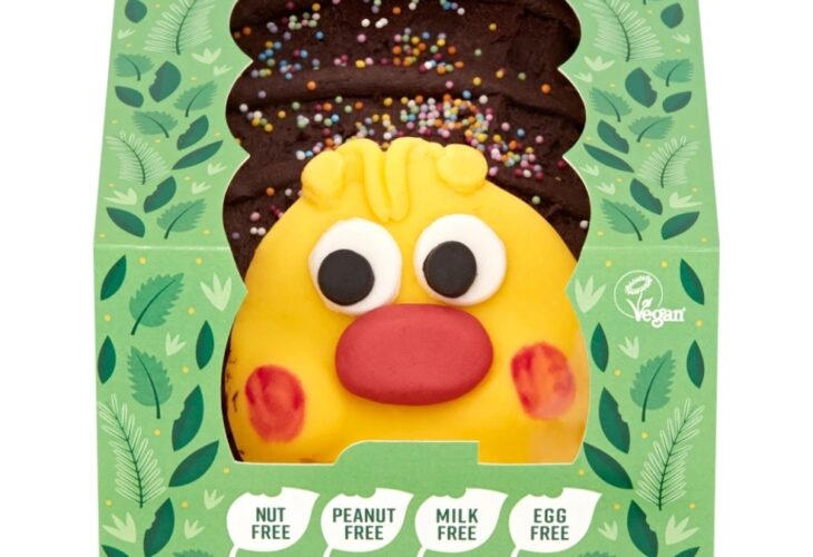 Archie the caterpillar cake is launching in vegan form
