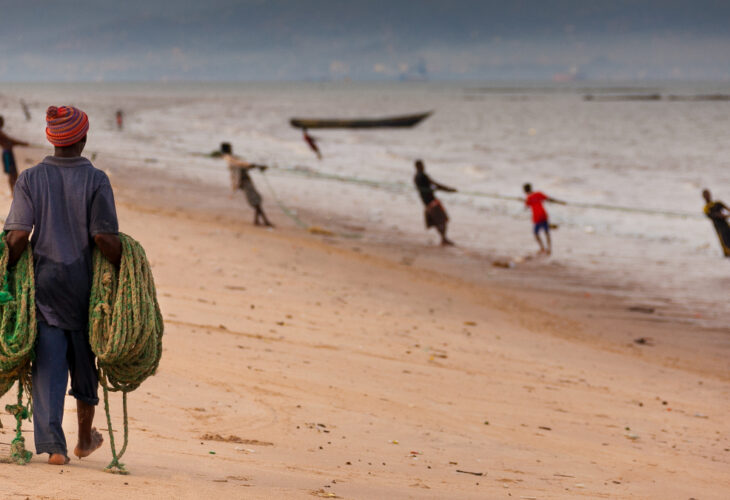 The Sierra Leone government has sold a beach and protected rainforest to China to build a fishing port