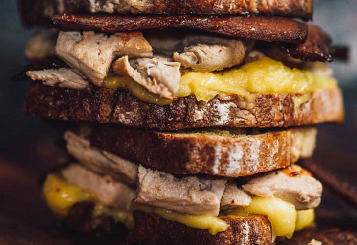 THIS ISN’T BACON & CHICKEN TOASTIE