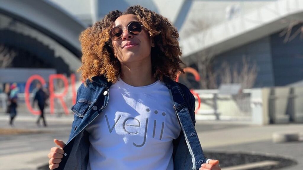 Vegan boxer Tammara Thibeault is going for gold at the Summer Olympics in Tokyo this year and will be promoting the benefits of a plant-based diet with Shop Veji